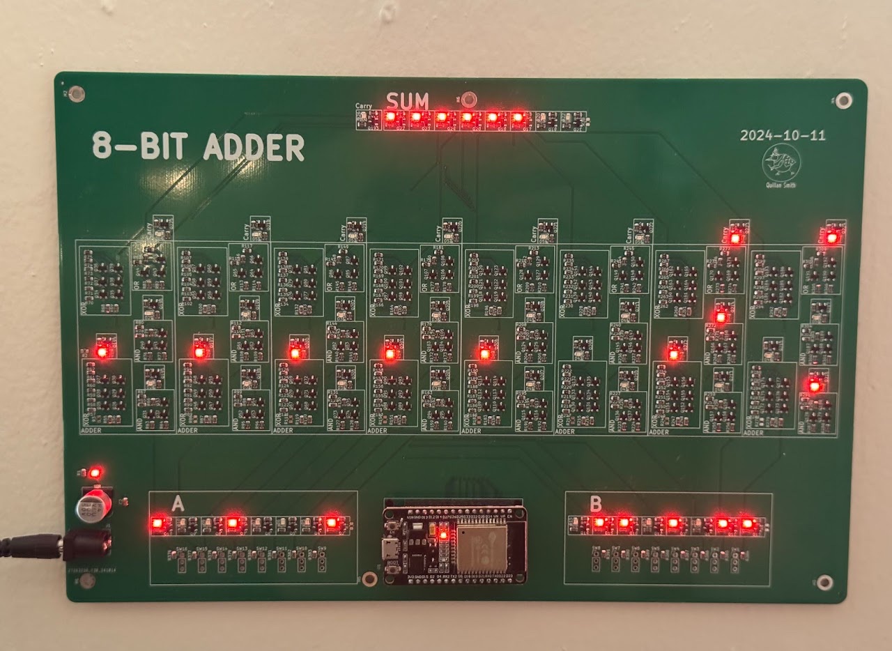 8-Bit Adder Circuit