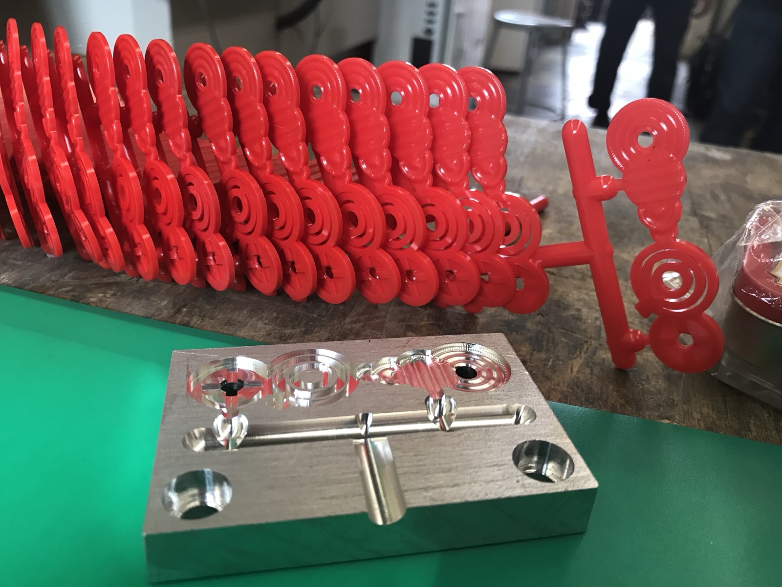 Injection molded parts